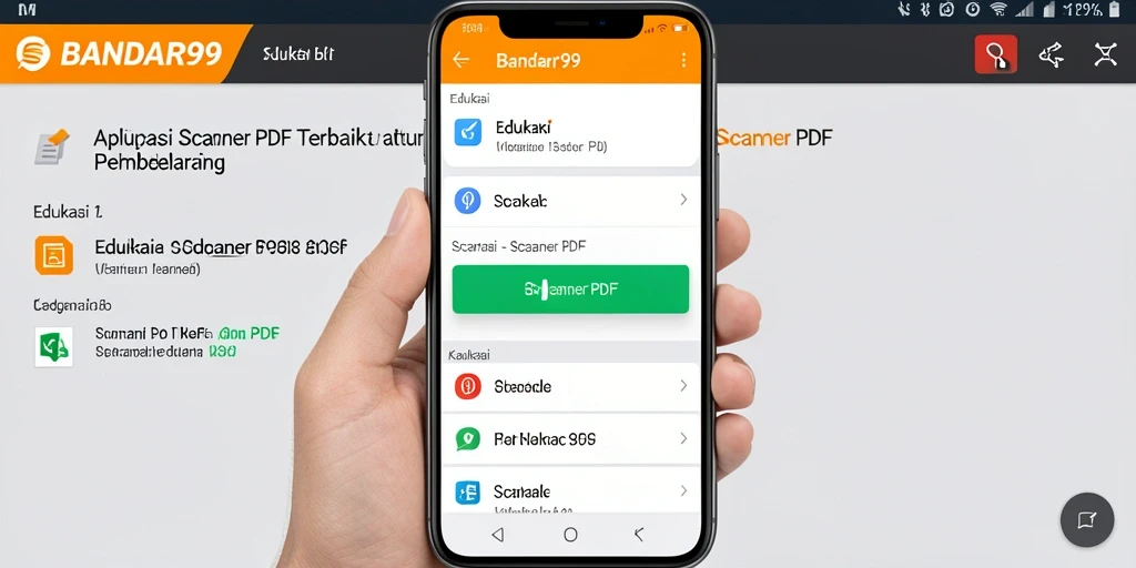 Antarmuka pengguna BANDAR99 yang sederhana dan fungsional.