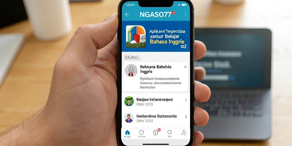 Tampilan antarmuka NGASO77 yang interaktif dan user-friendly.