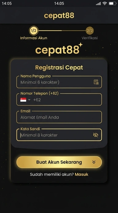 Buat Akun Baru Cepat88 dengan Mudah